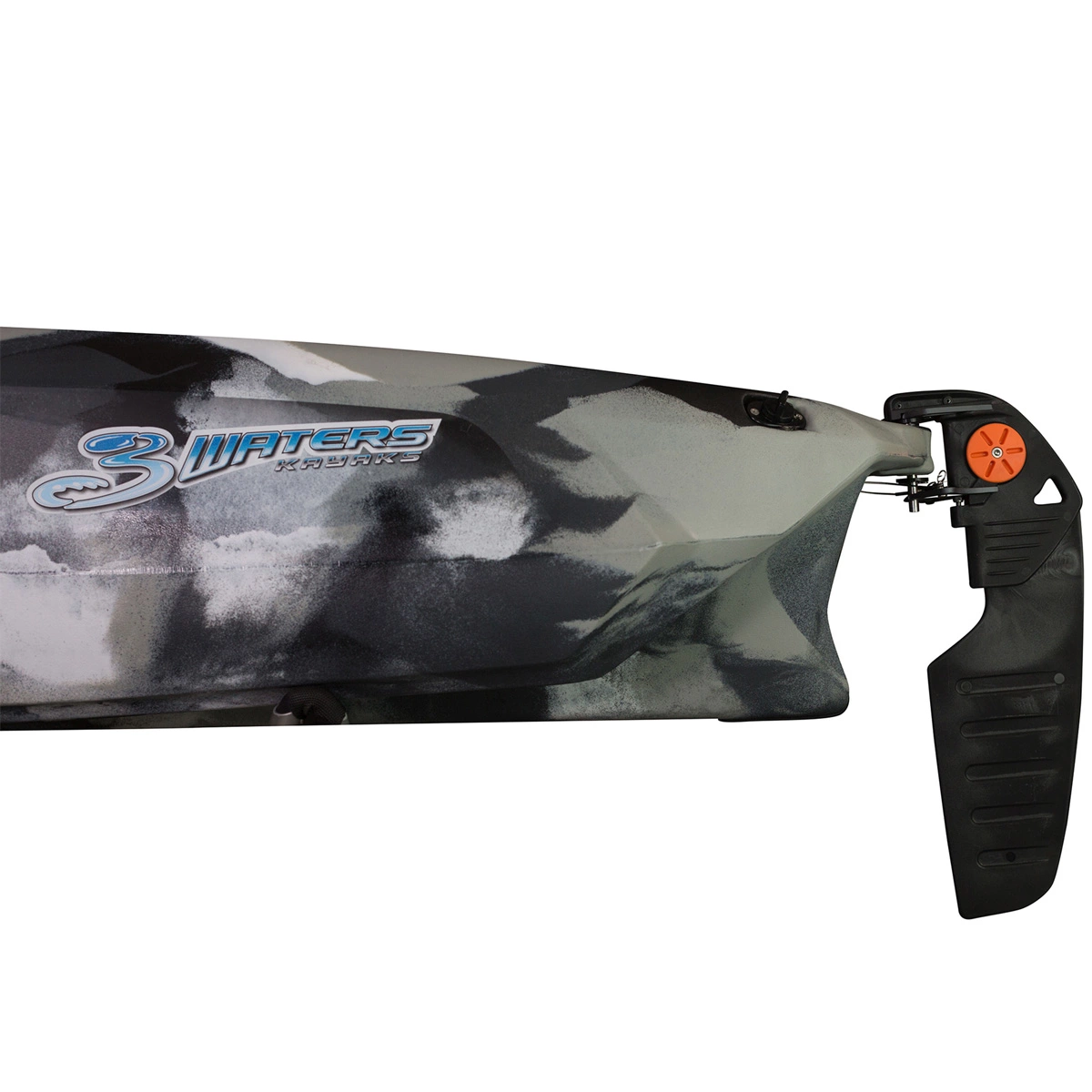 3 Waters Kayaks 3 Waters Beaver Tail Rudder Kit For Big Fish Kayaks 4 3 Waters Kayaks 3 Waters Beaver Tail Rudder Kit For Big Fish Kayaks - Image 2