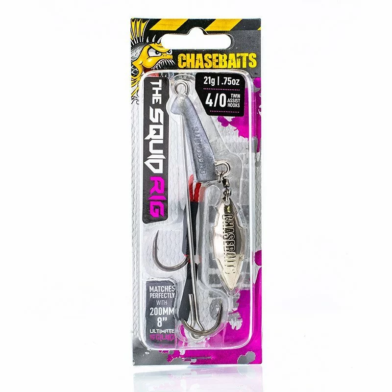 Chasebaits Squid Rig Fishing Hooks 4 Chasebaits Squid Rig Fishing Hooks - Image 2