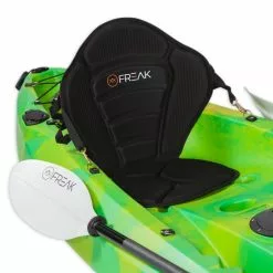 Freak Deluxe Kayak Seat -Deals Fishing ReelsStore Double Agent recreational doble kayak lime tiger seat