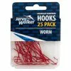 Jarvis Walker Chemically Sharpened Red Long Shank/Worm Fishing Hooks -Deals Fishing ReelsStore JW Chemically Sharpened Long Shank Worm Hooks 1200x1200 1