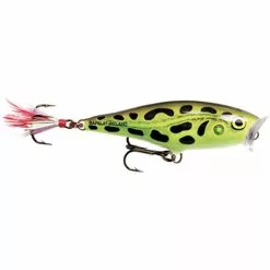 Rapala Skitter Pop Surface Popper Fishing Lure -Deals Fishing ReelsStore Rapala Skitter Pop Lime Frog 800x800 1