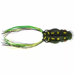 River2Sea Spittin’ Wa Frog 55 Hollow Softbody Lure -Deals Fishing ReelsStore River2Sea Spittin Wa Frog Army Green 800x800 1