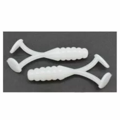 Shanleys Creations Double Paddletail Grub 2″ -Deals Fishing ReelsStore Shanleys 2inch Double Paddletail Pearl White 1200x1200 1