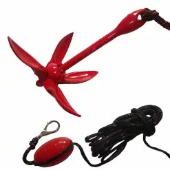 Freak Kayak Folding Anchor Kit With 7.5m Rope Bag 1.5kg